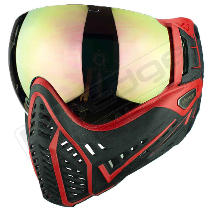 Vforce Profiler 2.0 Paintball Mask - Red Black - Choose Lens