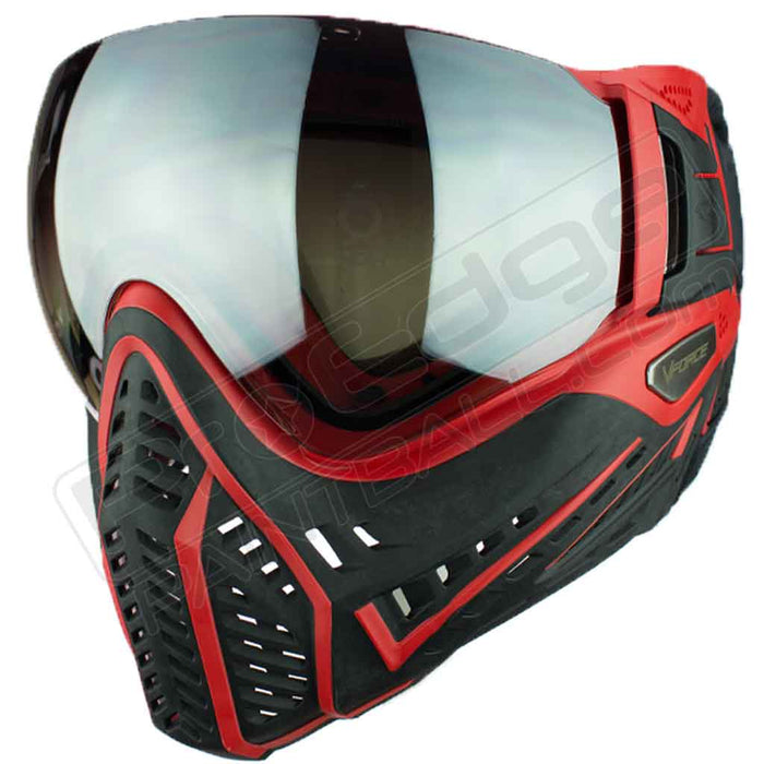 Vforce Profiler 2.0 Paintball Mask - Red Black - Choose Lens