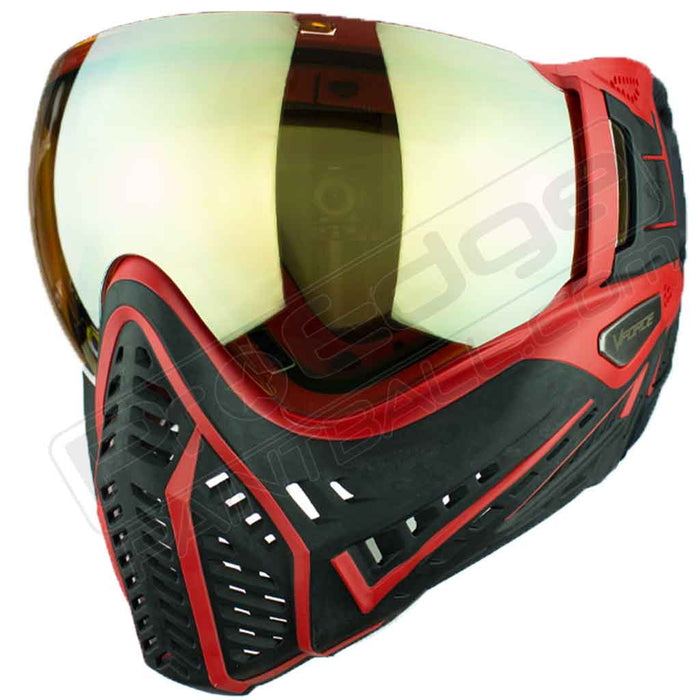 Vforce Profiler 2.0 Paintball Mask - Red Black - Choose Lens