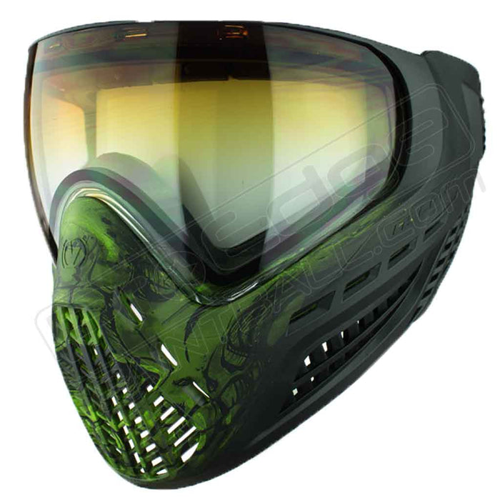 Virtue VIO Ascend Paintball Mask - Acid Skull LE - Choose Lens Color (SKU 16087)