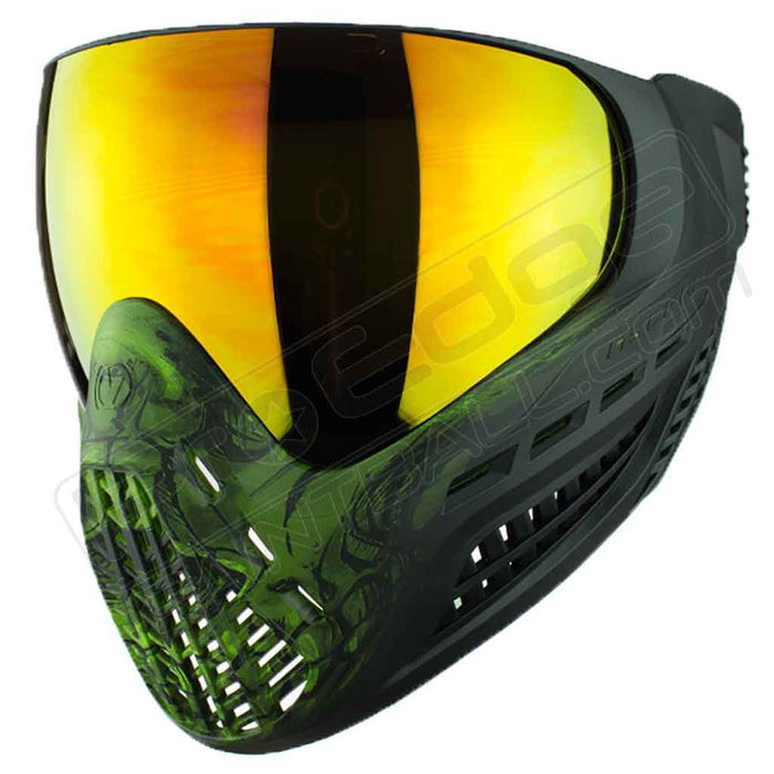 Virtue VIO Ascend Paintball Mask - Acid Skull LE - Choose Lens Color (SKU 16087)