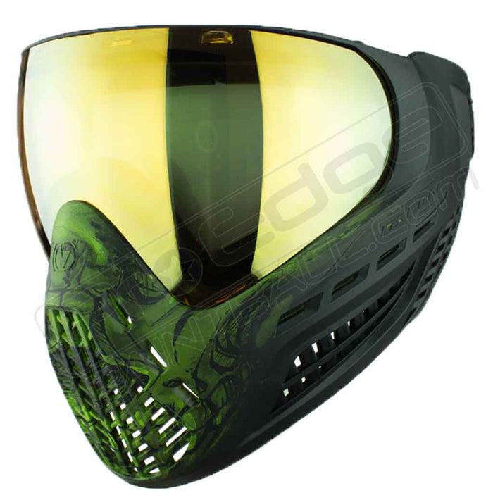 Virtue VIO Ascend Paintball Mask - Acid Skull LE - Choose Lens Color (SKU 16087)