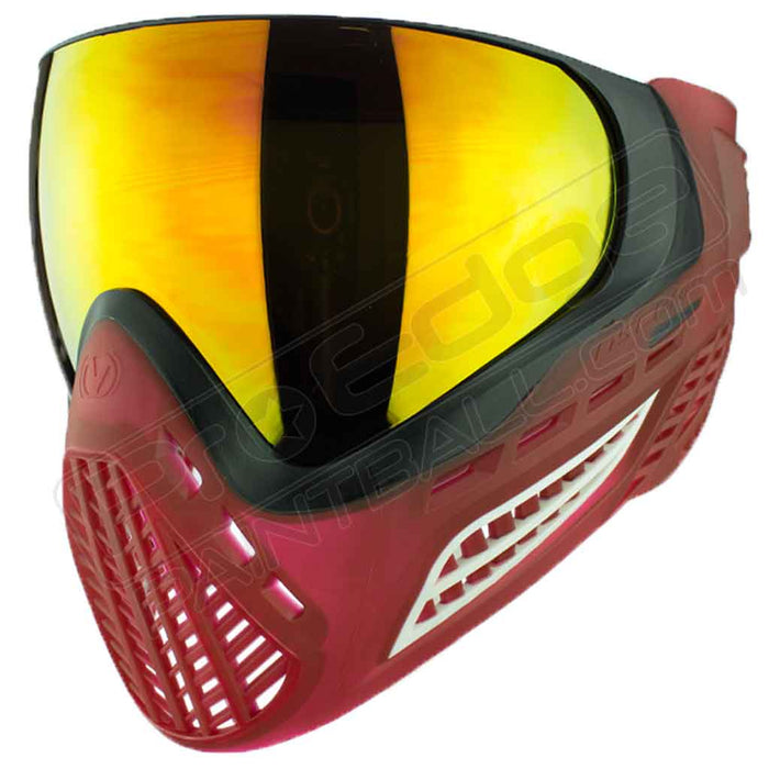 Virtue VIO Ascend Paintball Mask - Crystal Fire - Choose Lens Color (SKU 10314)