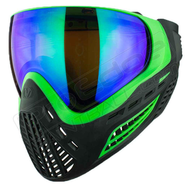 Virtue VIO Ascend Paintball Mask- Lime Emerald - Choose Lens Color (SKU 3492)