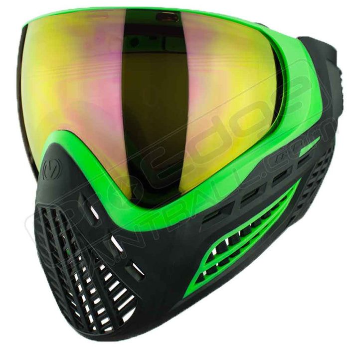 Virtue VIO Ascend Paintball Mask- Lime Emerald - Choose Lens Color (SKU 3492)