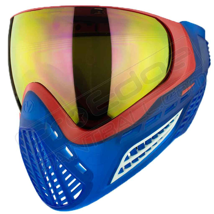 Virtue VIO Ascend Paintball Mask - Crystal Patriot - Choose Lens Color (SKU 10280)