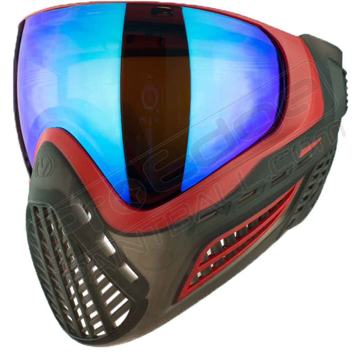 Virtue VIO Ascend Paintball Mask - Red Smoke - Choose Lens Color (SKU 3496)