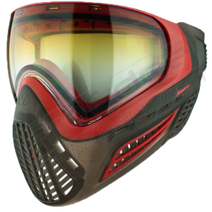 Virtue VIO Ascend Paintball Mask - Red Smoke - Choose Lens Color (SKU 3496)