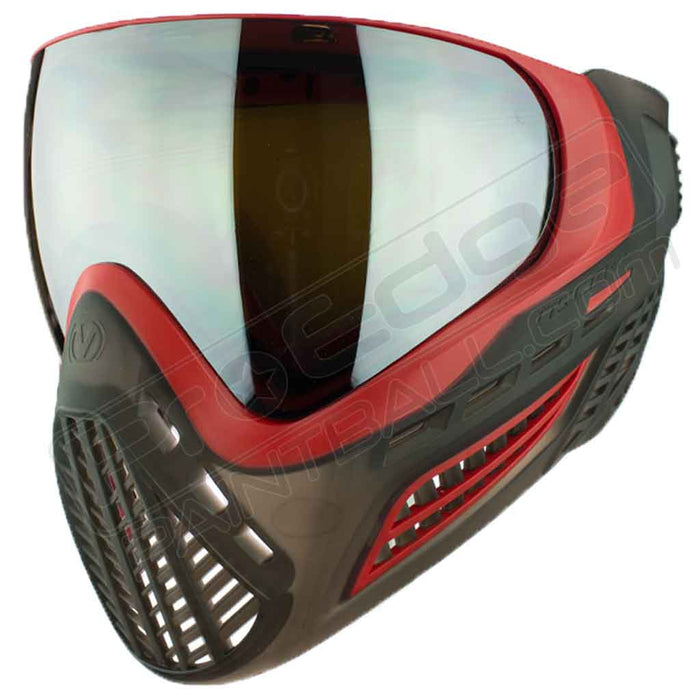 Virtue VIO Ascend Paintball Mask - Red Smoke - Choose Lens Color (SKU 3496)