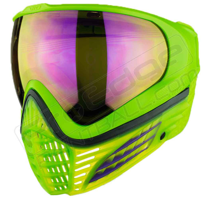 Virtue VIO X6 Thermal Paintball Mask - Acid Black - Choose Lens Color (SKU 18063)