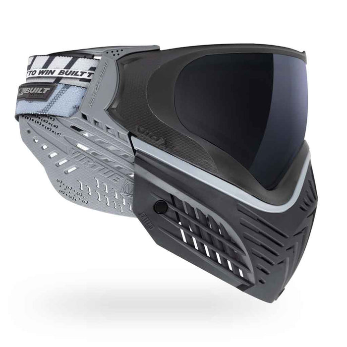 Virtue VIO X6 Thermal Paintball Mask - Black Storm - Choose Lens Color (SKU 18087)