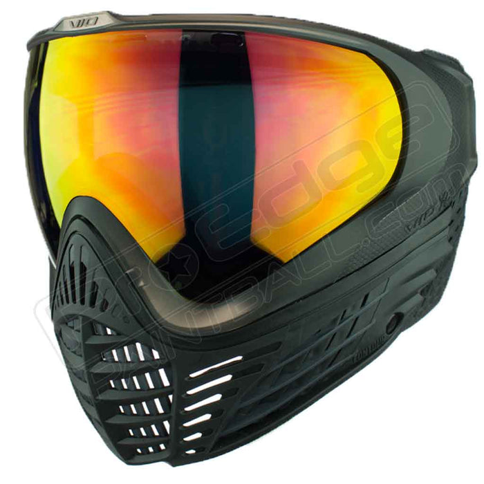 Virtue VIO X6 Thermal Paintball Mask - Black Storm - Choose Lens Color (SKU 18087)