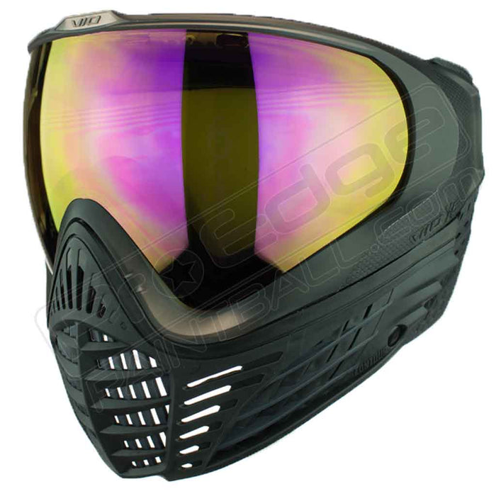 Virtue VIO X6 Thermal Paintball Mask - Black Storm - Choose Lens Color (SKU 18087)