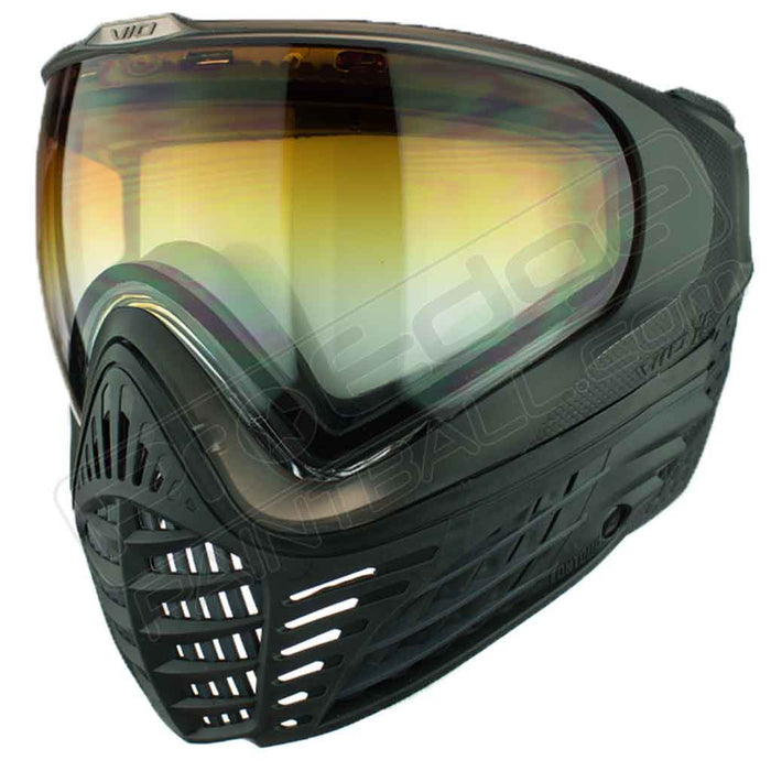 Virtue VIO X6 Thermal Paintball Mask - Black Storm - Choose Lens Color (SKU 18087)