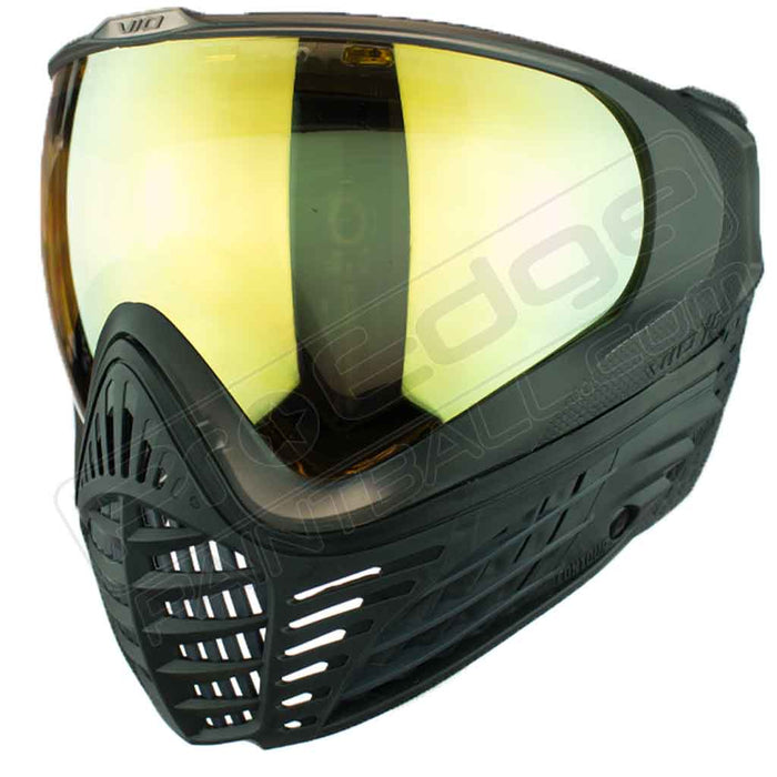 Virtue VIO X6 Thermal Paintball Mask - Black Storm - Choose Lens Color (SKU 18087)