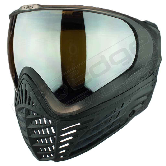 Virtue VIO X6 Thermal Paintball Mask - Black Storm - Choose Lens Color (SKU 18087)