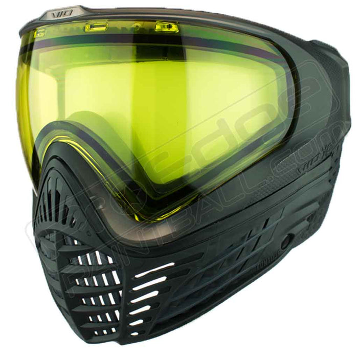 Virtue VIO X6 Thermal Paintball Mask - Black Storm - Choose Lens Color (SKU 18087)