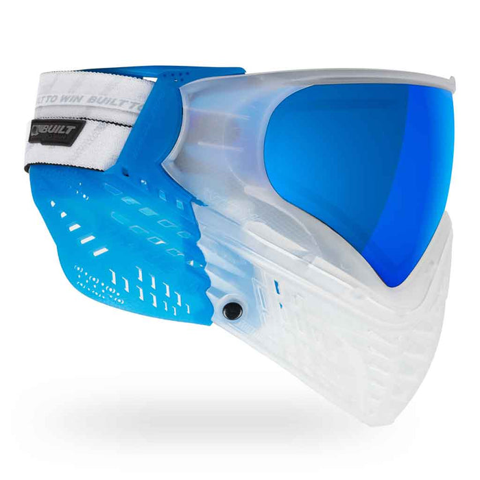 Virtue VIO X6 Thermal Paintball Mask - Clear Ice - Choose Lens Color (SKU 18123)