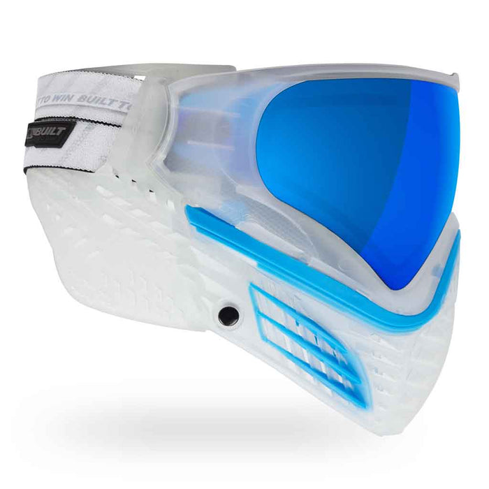 Virtue VIO X6 Thermal Paintball Mask - Clear Ice - Choose Lens Color (SKU 18123)