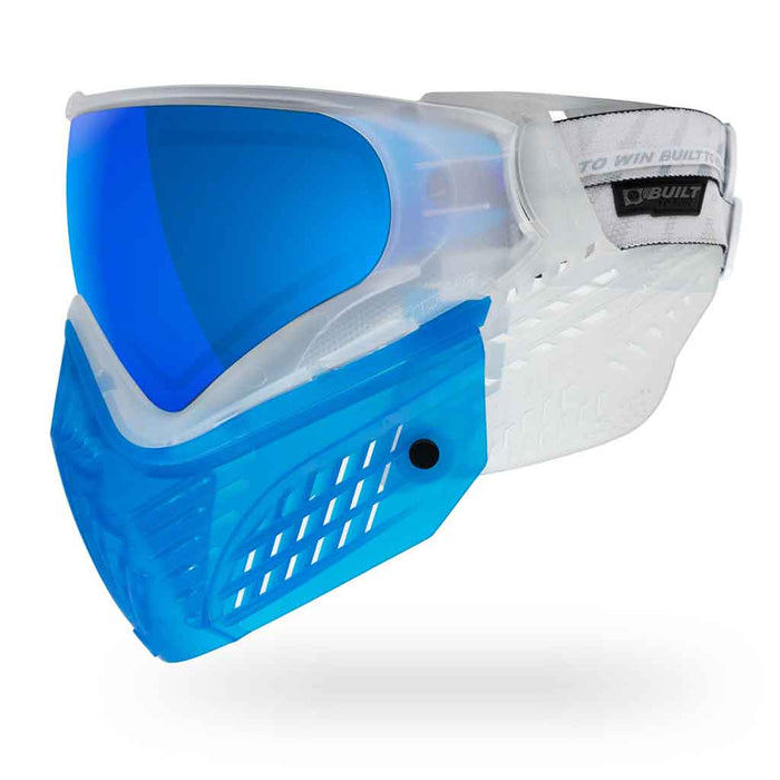 Virtue VIO X6 Thermal Paintball Mask - Clear Ice - Choose Lens Color (SKU 18123)