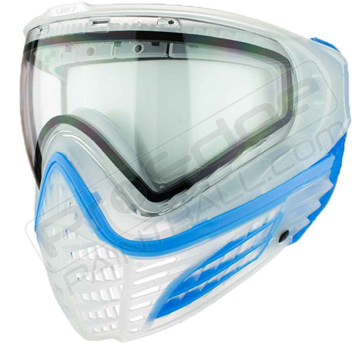 Virtue VIO X6 Thermal Paintball Mask - Clear Ice - Choose Lens Color (SKU 18123)