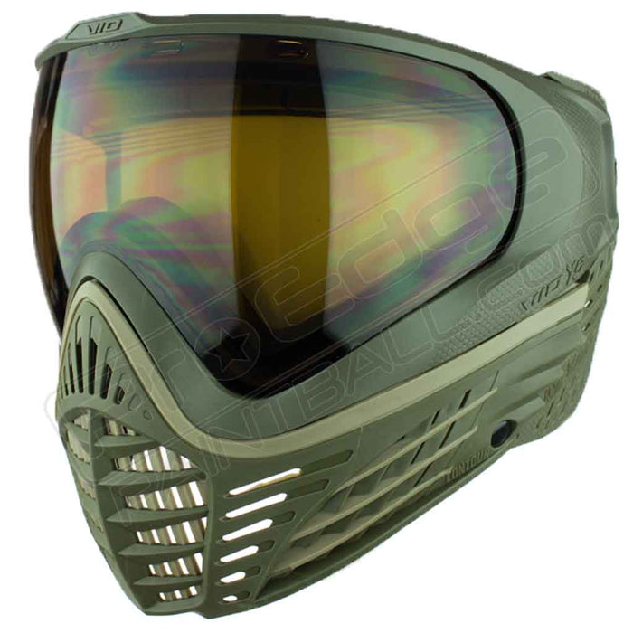 Virtue VIO X6 Thermal Paintball Mask - Desert Storm - Choose Lens Color (SKU 18137)