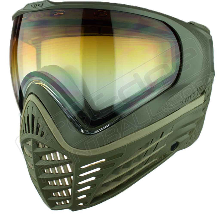 Virtue VIO X6 Thermal Paintball Mask - Desert Storm - Choose Lens Color (SKU 18137)