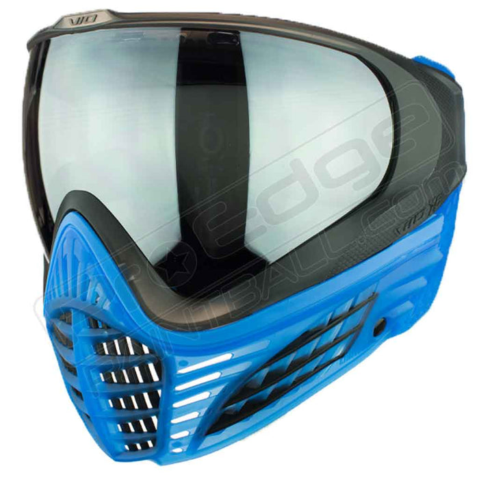 Virtue VIO X6 Thermal Paintball Mask - Ice Black - Choose Lens Color (SKU 18160)