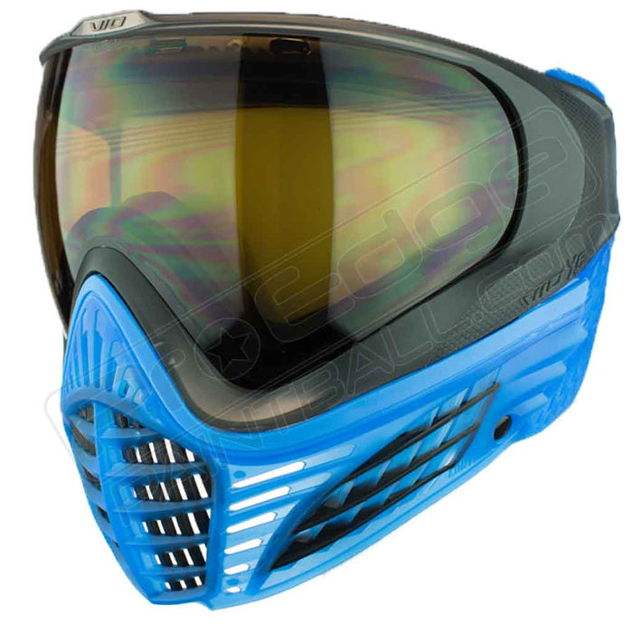 Virtue VIO X6 Thermal Paintball Mask - Ice Black - Choose Lens Color (SKU 18160)