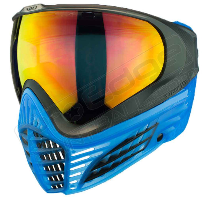 Virtue VIO X6 Thermal Paintball Mask - Ice Black - Choose Lens Color (SKU 18160)