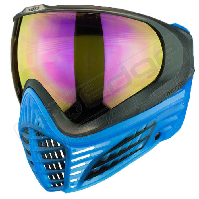 Virtue VIO X6 Thermal Paintball Mask - Ice Black - Choose Lens Color (SKU 18160)