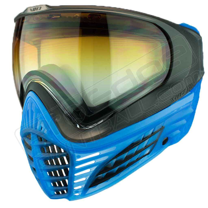 Virtue VIO X6 Thermal Paintball Mask - Ice Black - Choose Lens Color (SKU 18160)