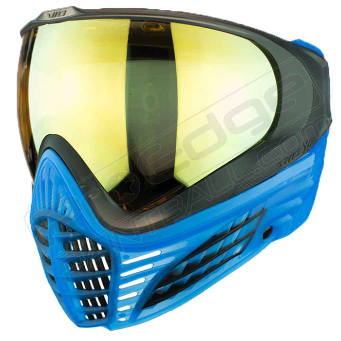 Virtue VIO X6 Thermal Paintball Mask - Ice Black - Choose Lens Color (SKU 18160)