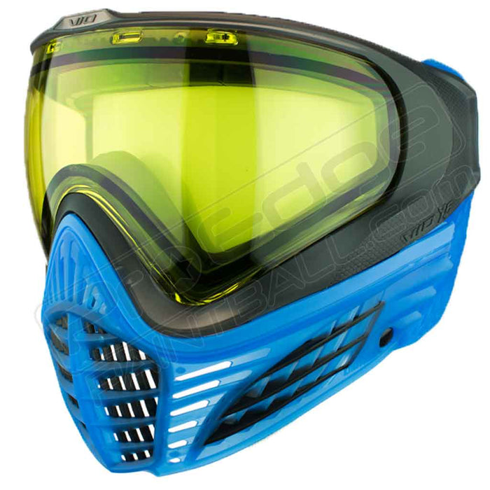 Virtue VIO X6 Thermal Paintball Mask - Ice Black - Choose Lens Color (SKU 18160)