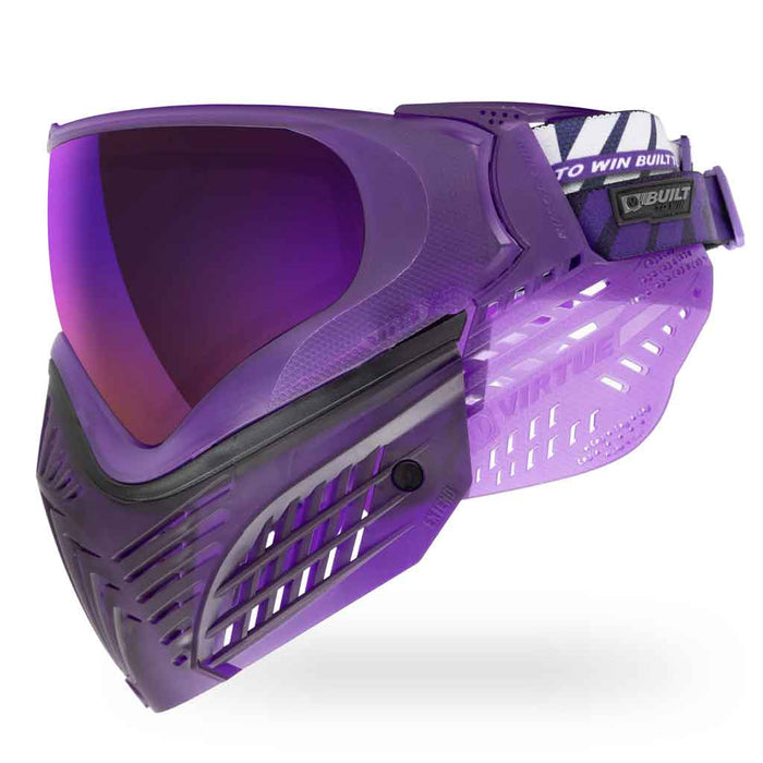 Virtue VIO X6 Thermal Paintball Mask - Purple Storm - Choose Lens Color (SKU 18194)