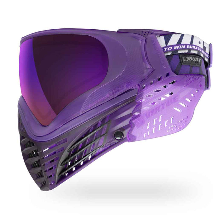 Virtue VIO X6 Thermal Paintball Mask - Purple Storm - Choose Lens Color (SKU 18194)