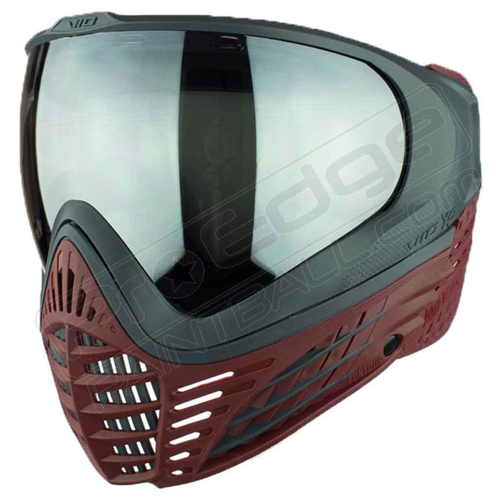 Virtue VIO X6 Thermal Paintball Mask - Red Fire - Choose Lens Color (SKU 18216)