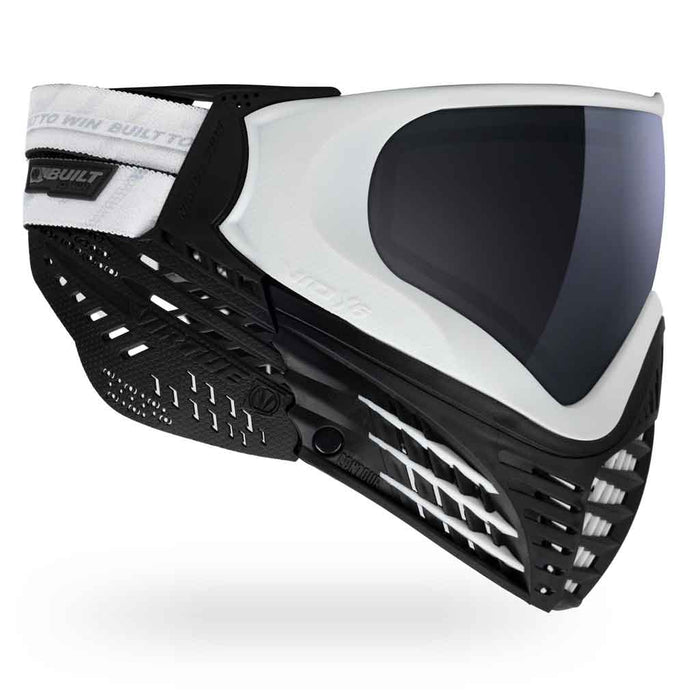 Virtue VIO X6 Thermal Paintball Mask - White Storm - Choose Lens Color (SKU 18225)