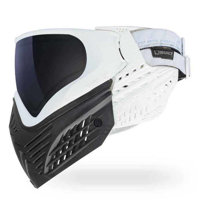 Virtue VIO X6 Thermal Paintball Mask - White Storm - Choose Lens Color (SKU 18225)