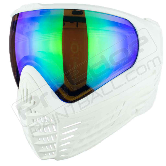 Virtue VIO X6 Thermal Paintball Mask - White Storm - Choose Lens Color (SKU 18225)