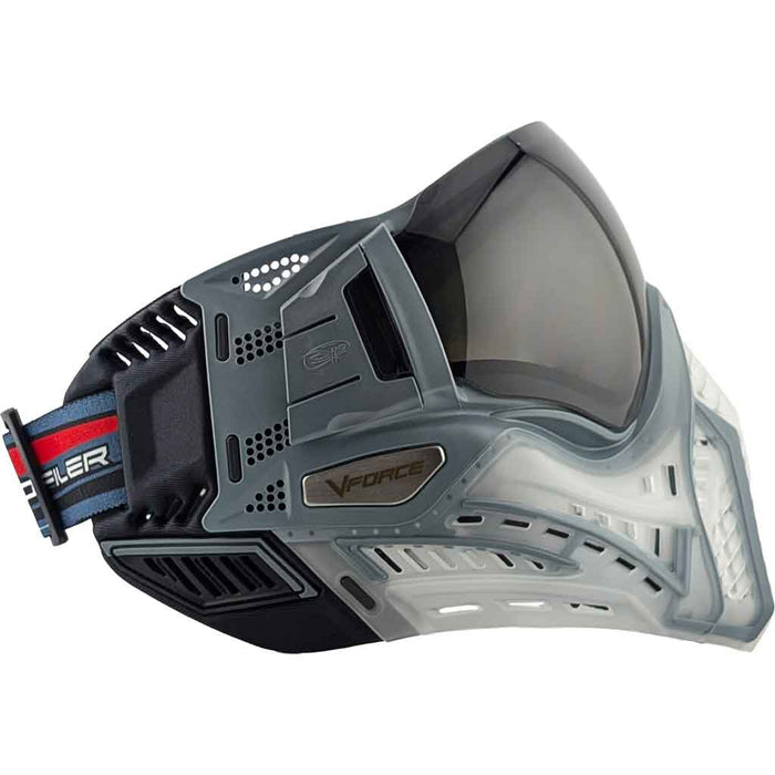 Vforce Profiler 2.0 Paintball Mask SE - Fighter Series - Slider Clear Grey - Choose Lens