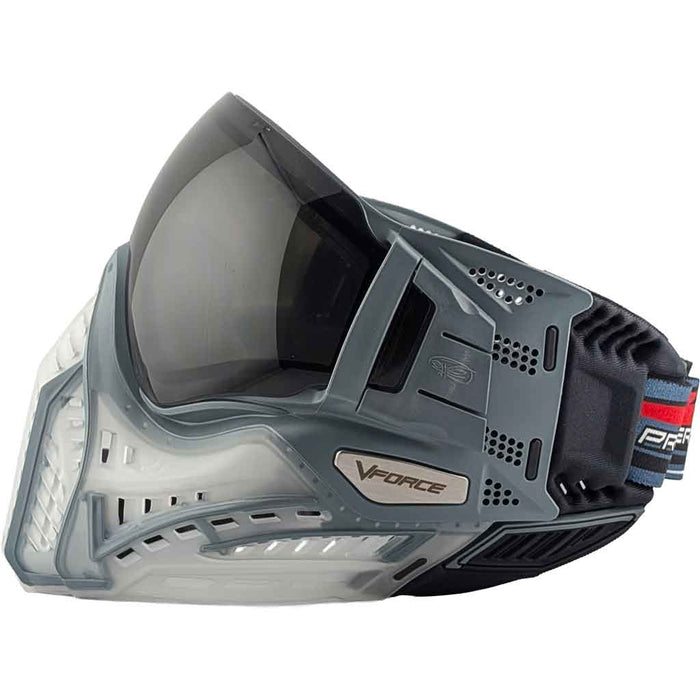 Vforce Profiler 2.0 Paintball Mask SE - Fighter Series - Slider Clear Grey - Choose Lens