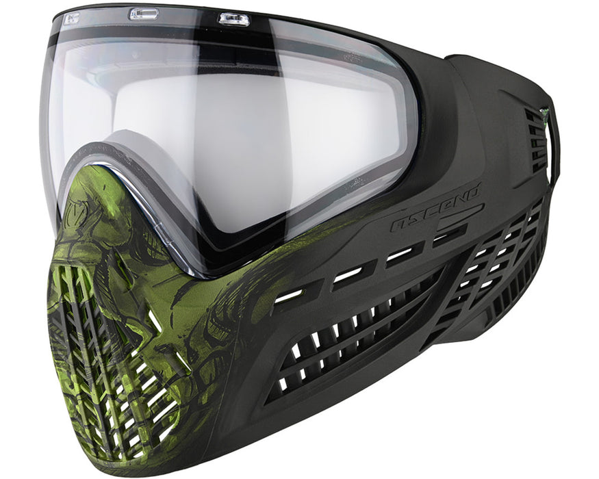 Virtue VIO Ascend Paintball Mask - Acid Skull LE - Choose Lens Color (SKU 16087)