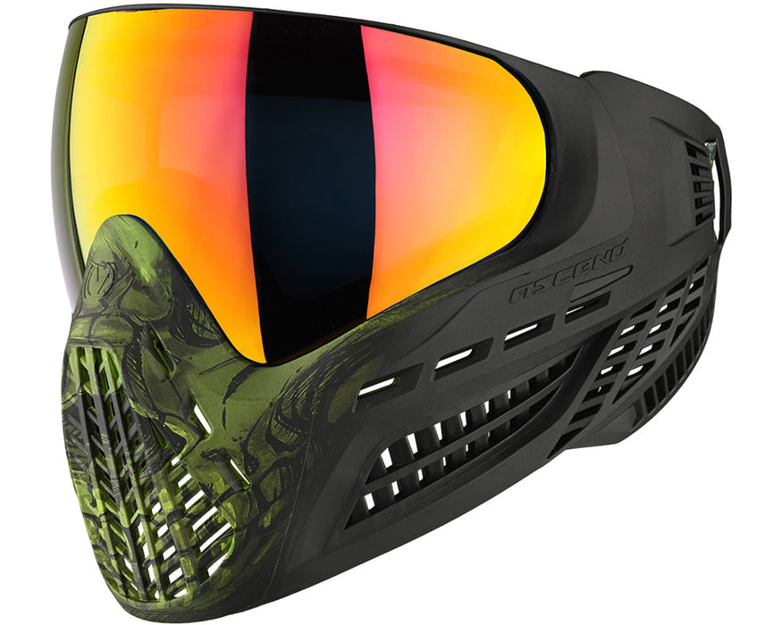 Virtue VIO Ascend Paintball Mask - Acid Skull LE - Choose Lens Color (SKU 16087)