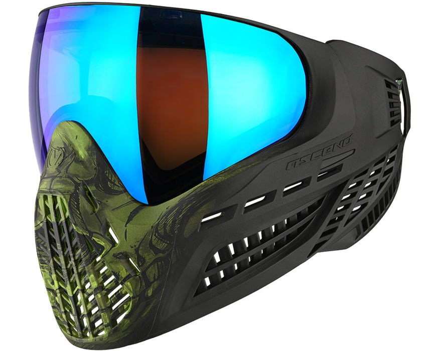 Virtue VIO Ascend Paintball Mask - Acid Skull LE - Choose Lens Color (SKU 16087)