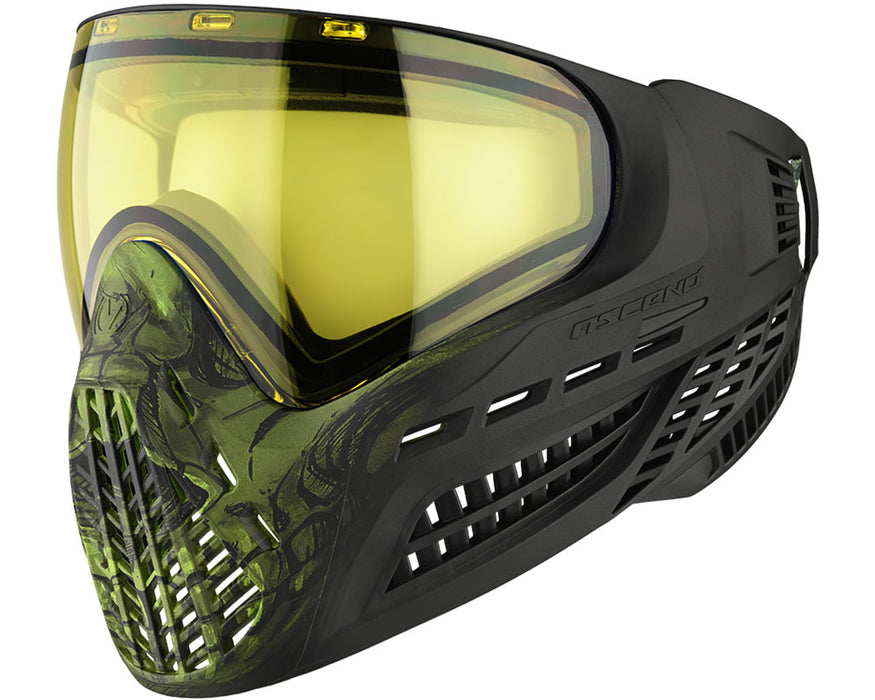 Virtue VIO Ascend Paintball Mask - Acid Skull LE - Choose Lens Color (SKU 16087)