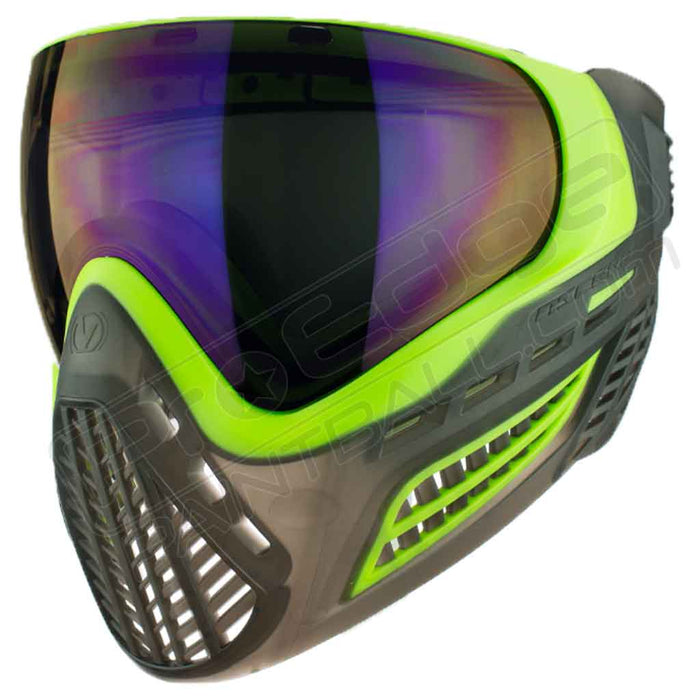 Virtue VIO Ascend Paintball Mask - Black Acid SE - Choose Lens Color (SKU 16441)