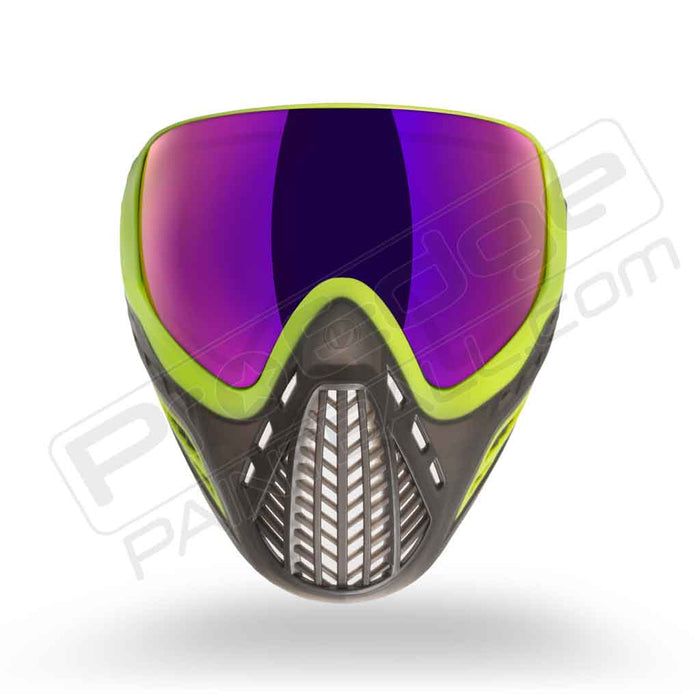 Virtue VIO Ascend Paintball Mask - Black Acid SE - Choose Lens Color (SKU 16441)