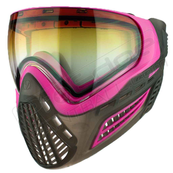 Virtue VIO Ascend Paintball Mask - Black Pink SE - Choose Lens Color (19435)