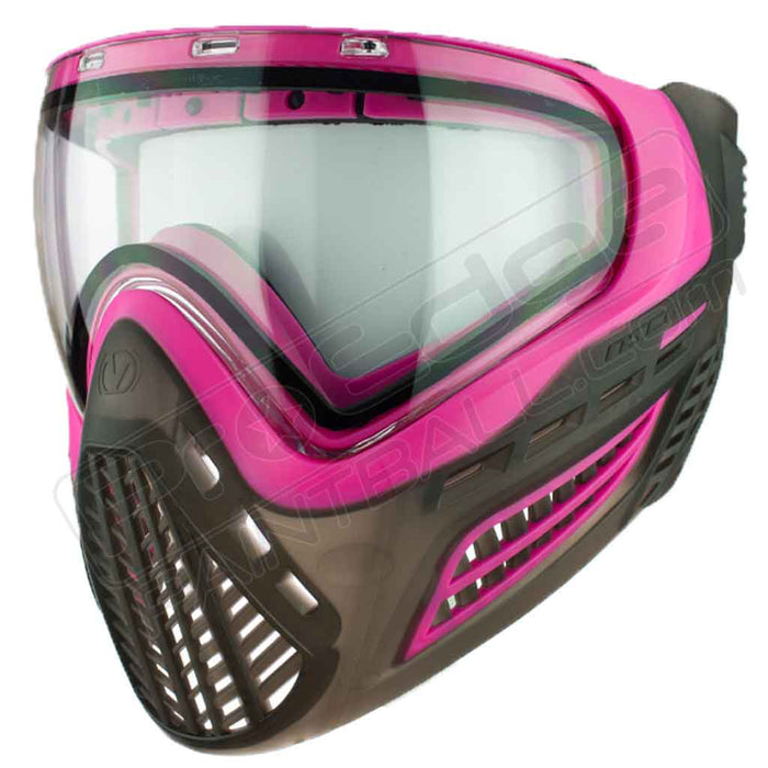 Virtue VIO Ascend Paintball Mask - Black Pink SE - Choose Lens Color (19435)